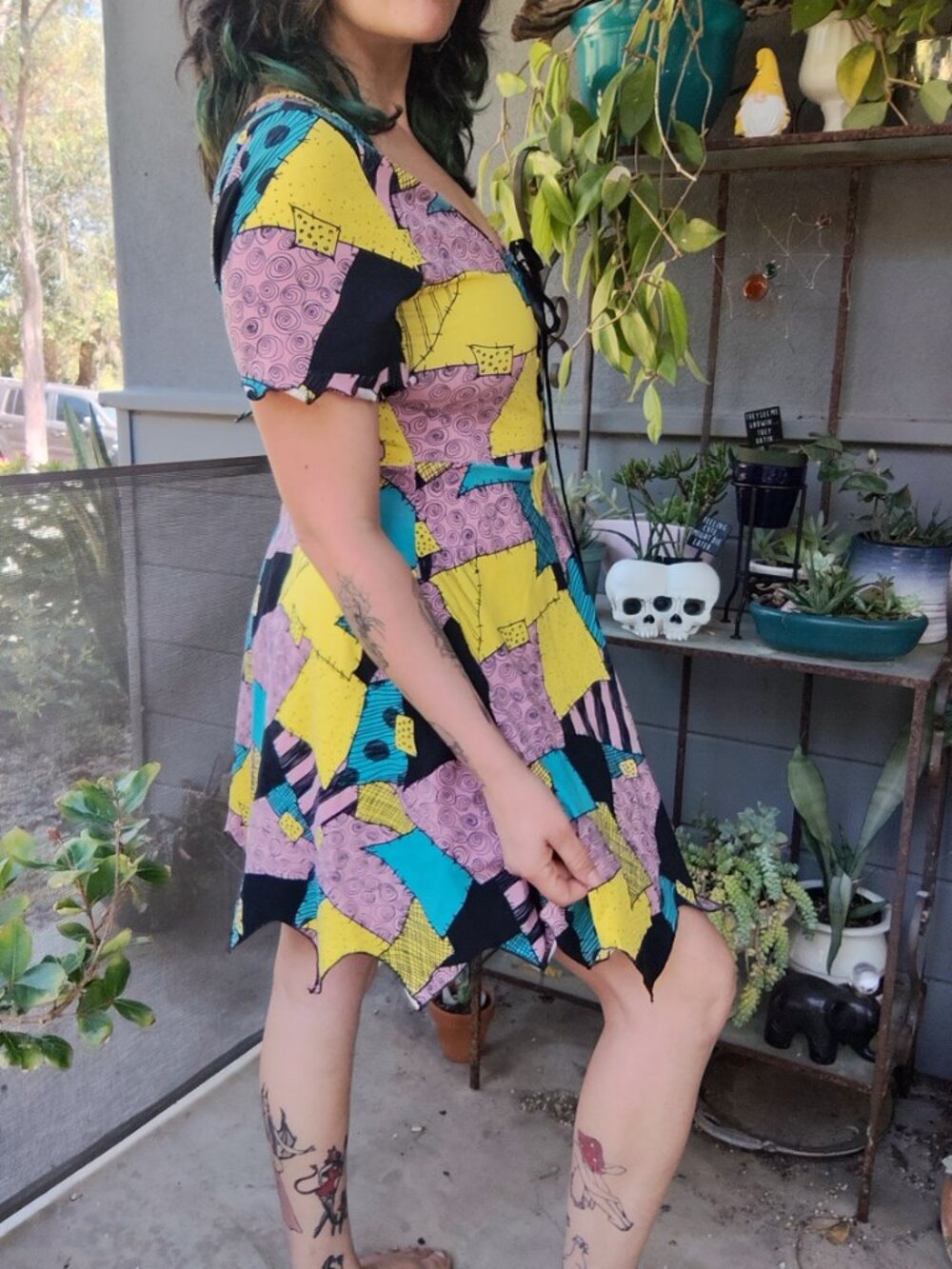 Nightmare Before Christmas Sally Dress NWT - Picture 2 of 4